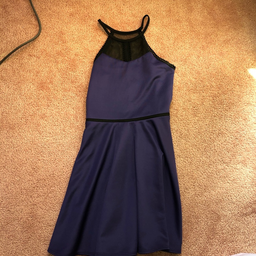 Purple dress